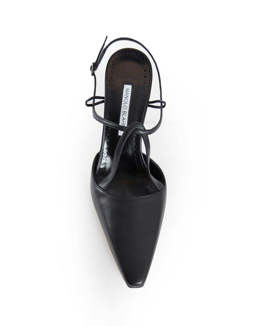 Manolo Blahnik White Pumps
