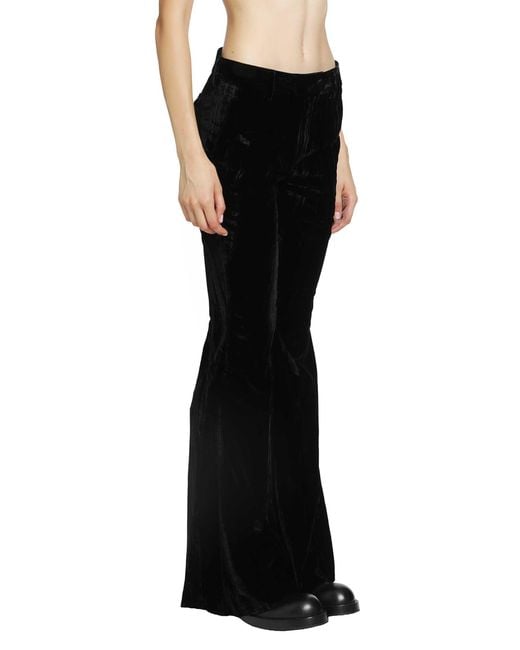 Ann Demeulemeester Black Adri Bootcut Trousers