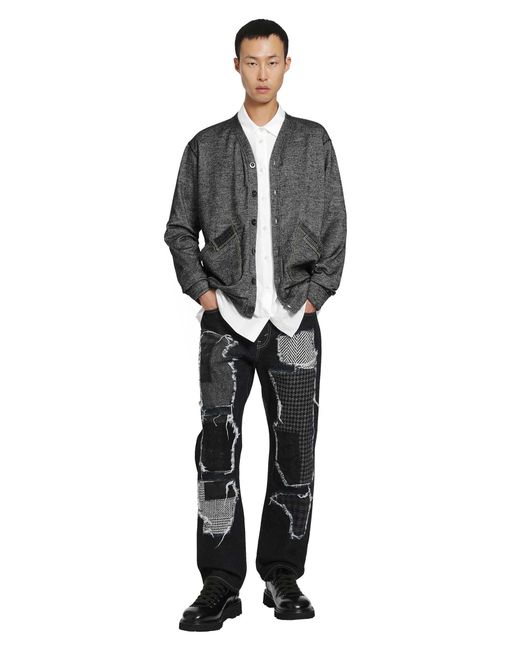 Junya Watanabe Black Patch 5 Pocket Jeans for men
