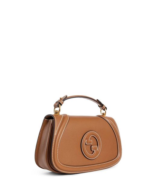 Gucci Brown Blondie Medium Top Handle Bag