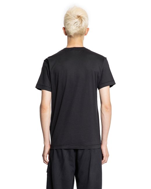 Stone Island Black 2100027 60/2 Cotton Jersey T-Shirt for men