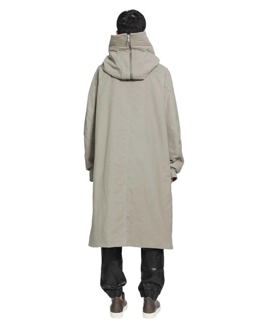 Rick Owens Gray Tower Megaparka for men