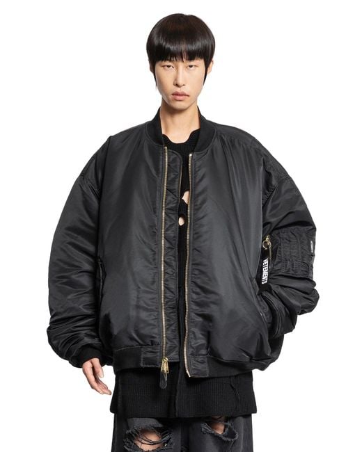 Vetements Black Jackets for men