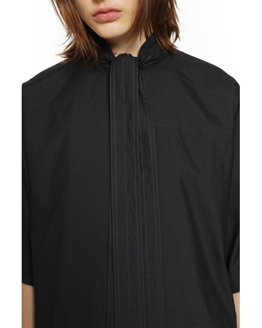 Lemaire Black Reversible Tube Dress