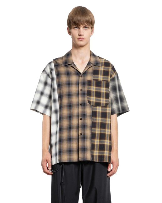 Song For The Mute Black Button-Up Gym Shirt for men