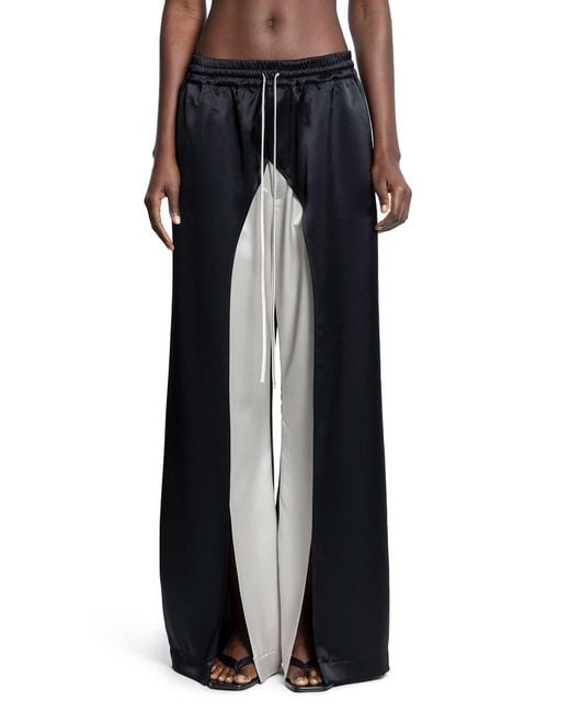 Ssheena Black Satin Pants