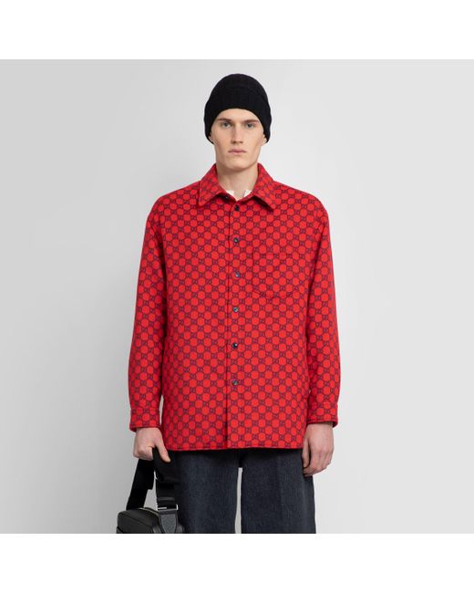 Gucci Red Jackets for men