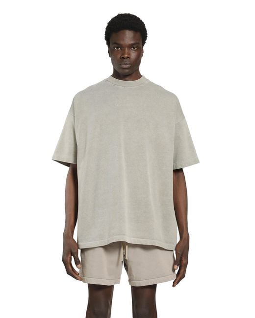 Fear Of God Gray Signature 90S Short Sleeve Tee for men