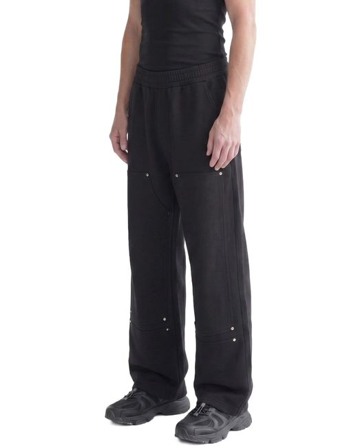 44 Label Group Black Rivets Pants for men