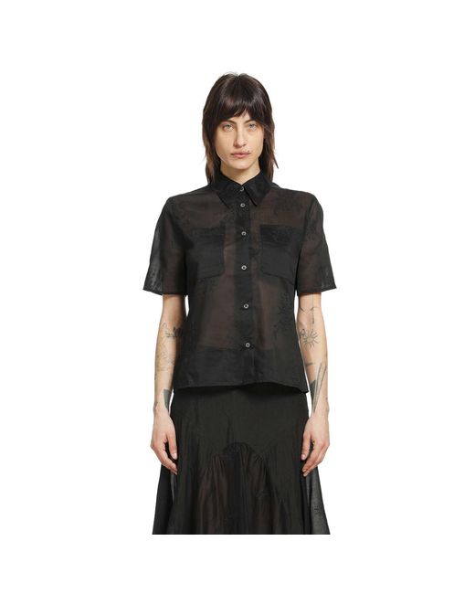 Our Legacy Black X-Ray Shirt