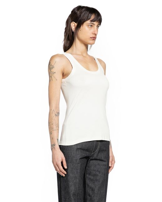 Lemaire White Rib Tank Top