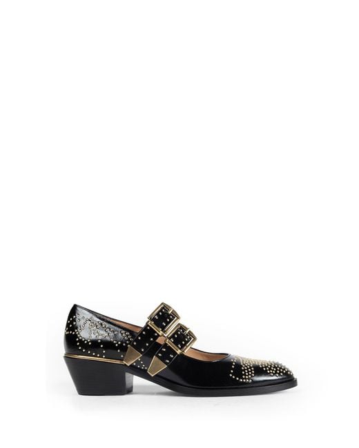 Chloé Black Susanna Maryjane Pumps