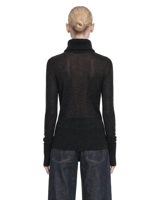 Our Legacy Black Inverse Turtleneck