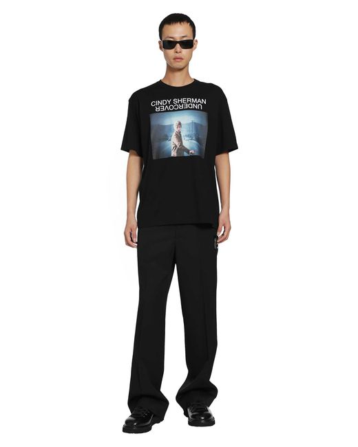 Undercover Black Cindy Sherman T-Shirt for men