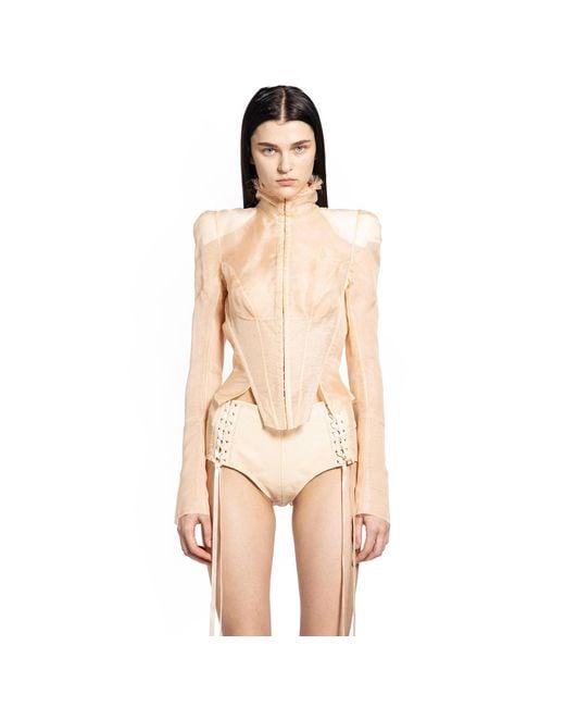 Dilara Findikoglu Natural Skin Crawling Jacket