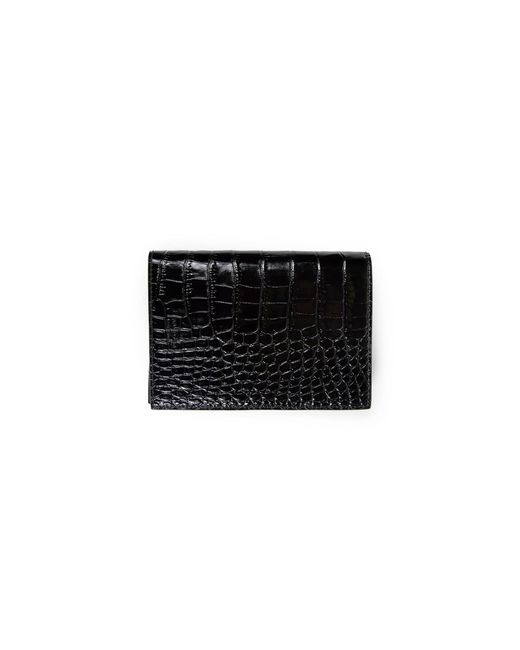 Tom Card Tom Ford Folded Card Holder in Black for Men | Lyst UK