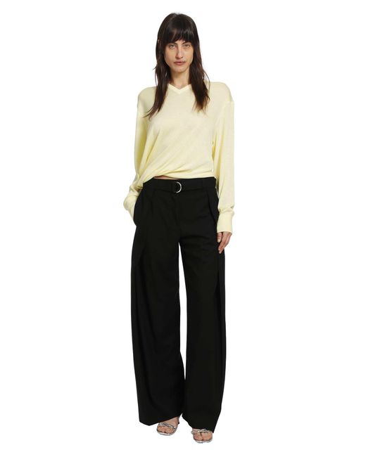 Loewe Black Draped Sweater