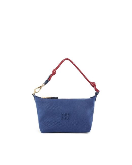 Miu Miu Blue Mini Bags
