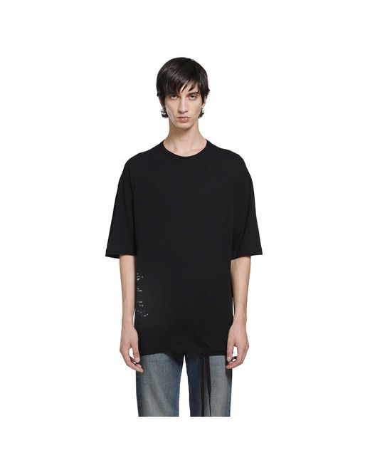 Ann Demeulemeester Black Dieter Comfort T-Shirt for men