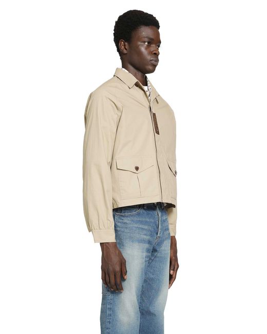 Human Made Natural Cotton Flight Jacket for men