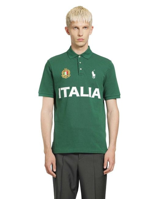 Polo Ralph Lauren Green Italia Polo for men