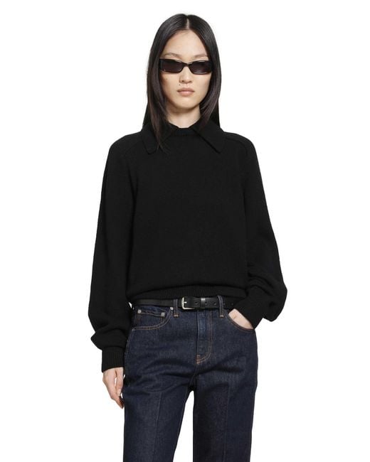 Khaite Black Jackson Sweater