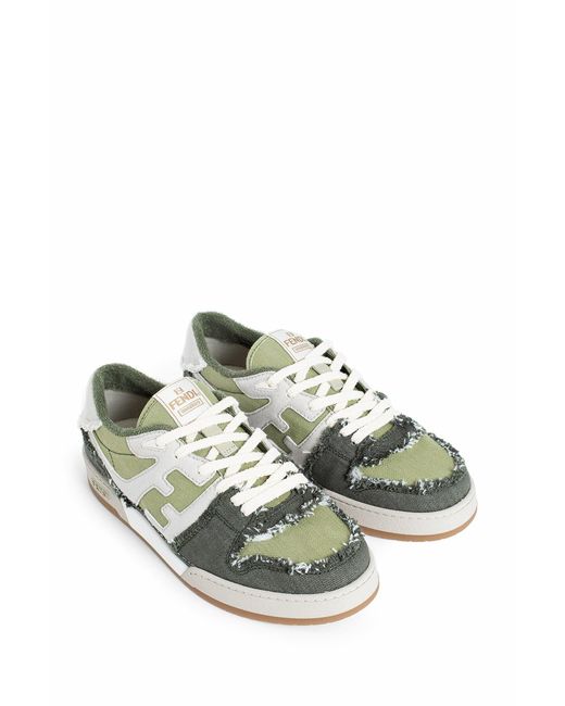 Fendi Green Sneakers for men