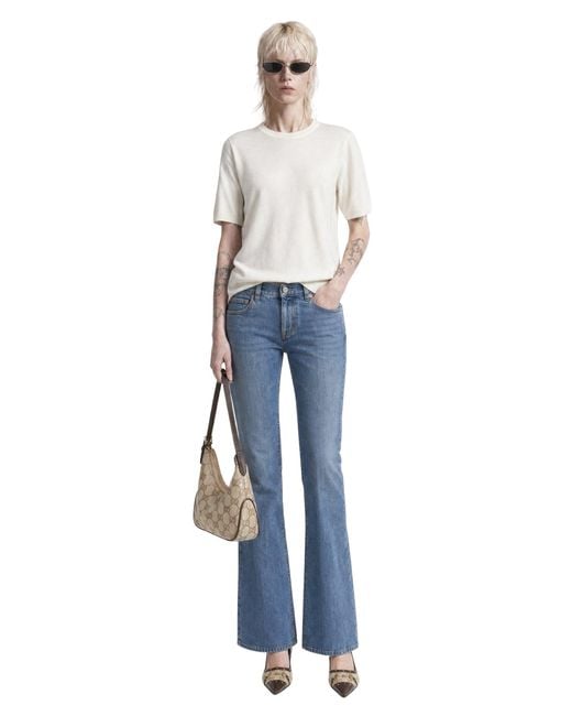 Gucci White Fine Wool Sweater