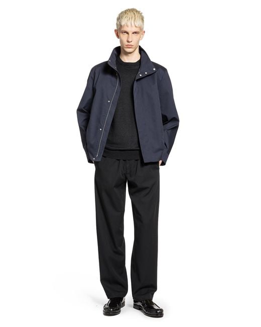 Lardini Blue Drill Jacket for men