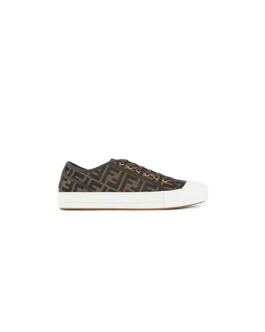 Fendi Brown Low-Top for men
