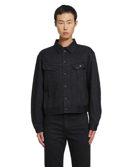 Kapital Black 14Oz Denim Westerner Jacket for men