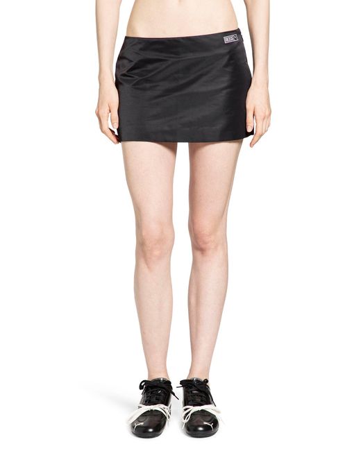 PUMA Black Rosé Collaboration Micro Mini Skirt