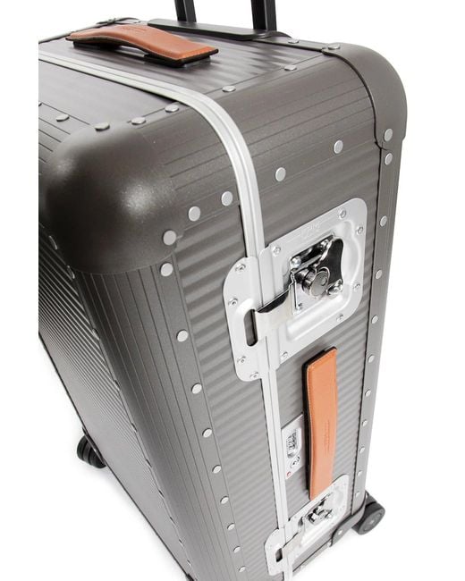 Fpm Gray Bank Spinner 68 Suitcase for men