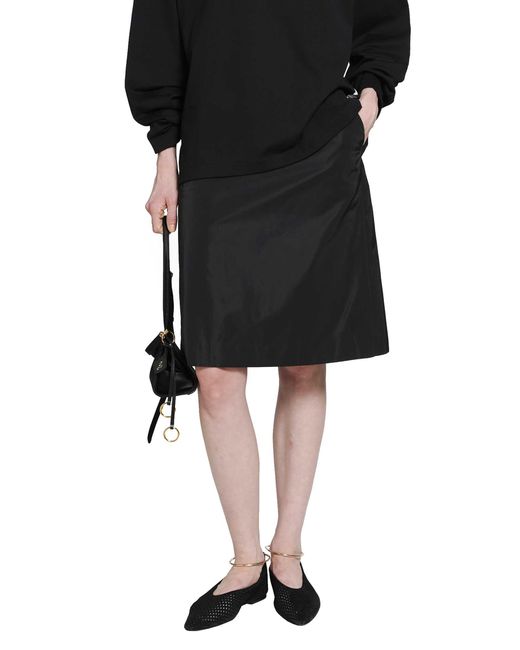 Jil Sander Black Radzmir Skirt