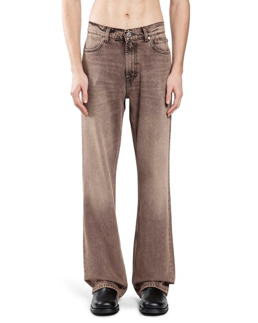Our Legacy Gray Carlson Cut Jeans for men