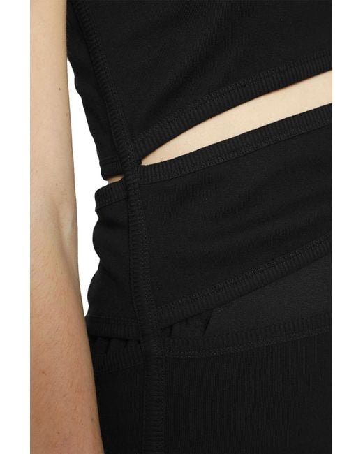 Coperni Black Spiral Tank Top