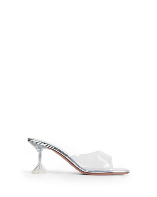 AMINA MUADDI White Lupita Glass Slipper 70 Sandals