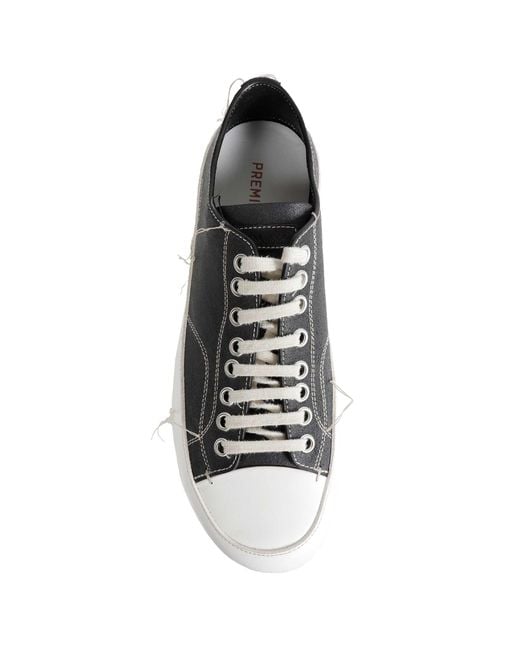 Premiata White Mark Sneakers for men