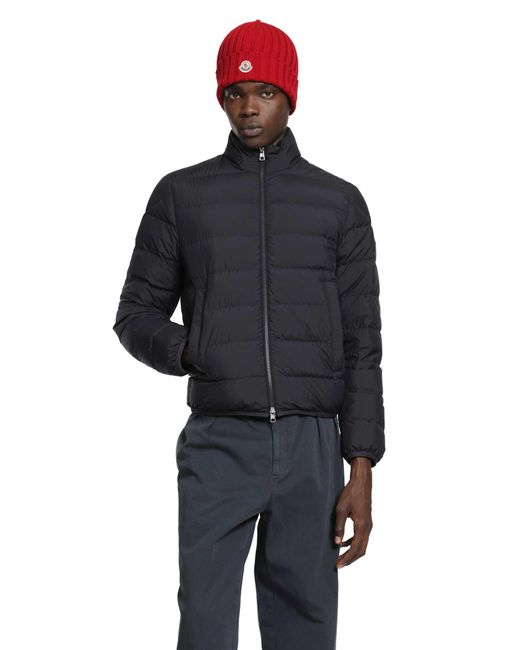 Moncler Black Baudinet Short Down Jacket for men