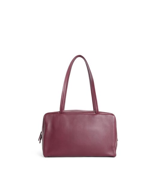 The Row Purple Astra Bowling Bag