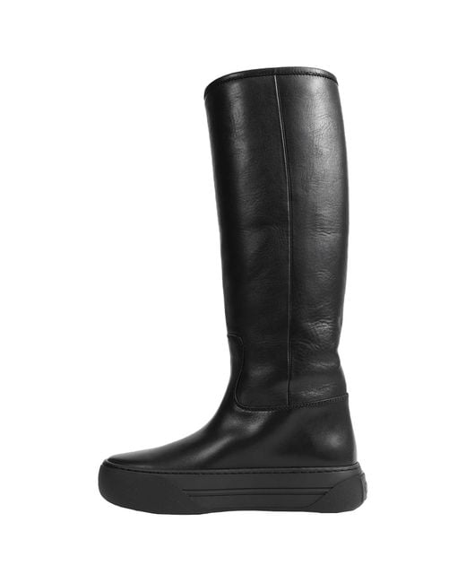 Chloé Black Delia High Boots