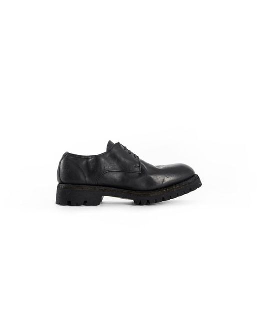 Guidi Black Lace-Ups for men