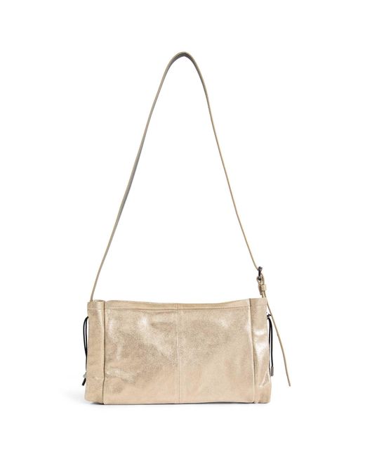 Maison Margiela Natural Drawstring Belt Shoulder Bag