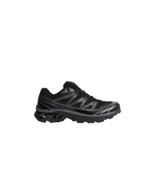 Salomon Black Xt-6 Gore-Tex Sneakers for men