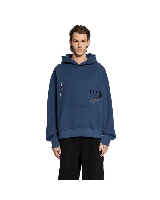Song For The Mute Blue 25.2 Sunflower Hoodie Sweatshirt for men