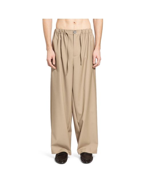 ROSE BURRITO Natural Wool Pyjama Trousers for men