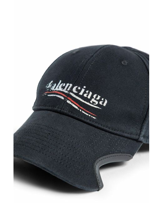 Balenciaga Black Hats for men