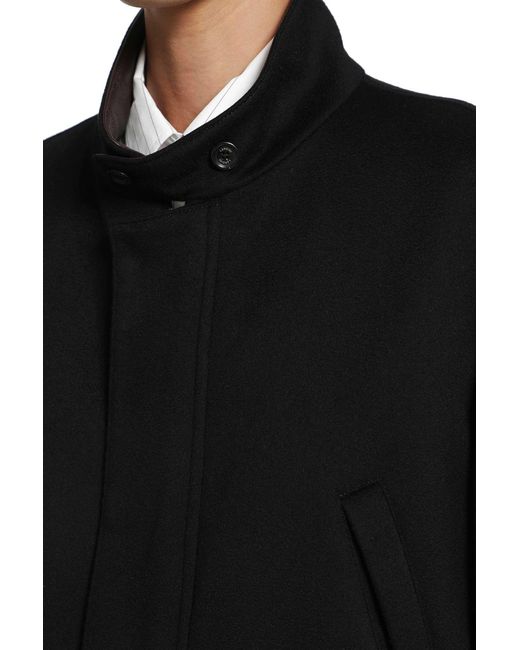 Lardini Black Cashmere Field Jacket for men