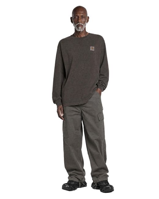 Carhartt Gray Kade Cargo Pants for men