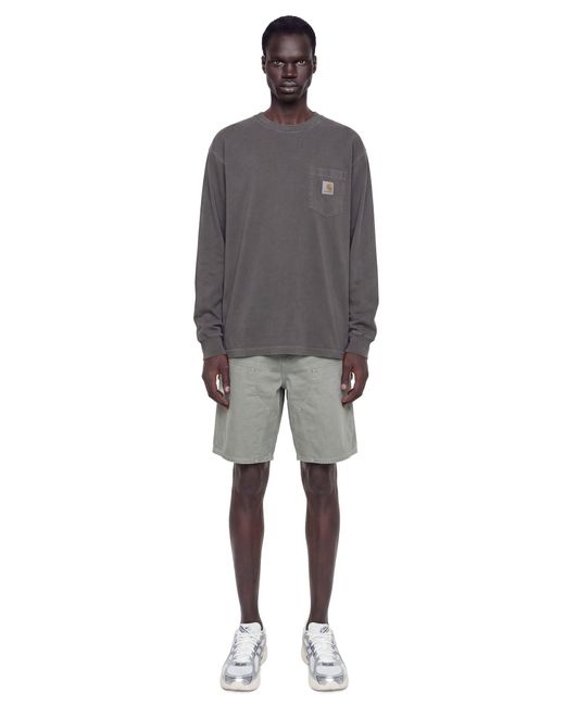 Carhartt Gray Og Double Knee Short for men